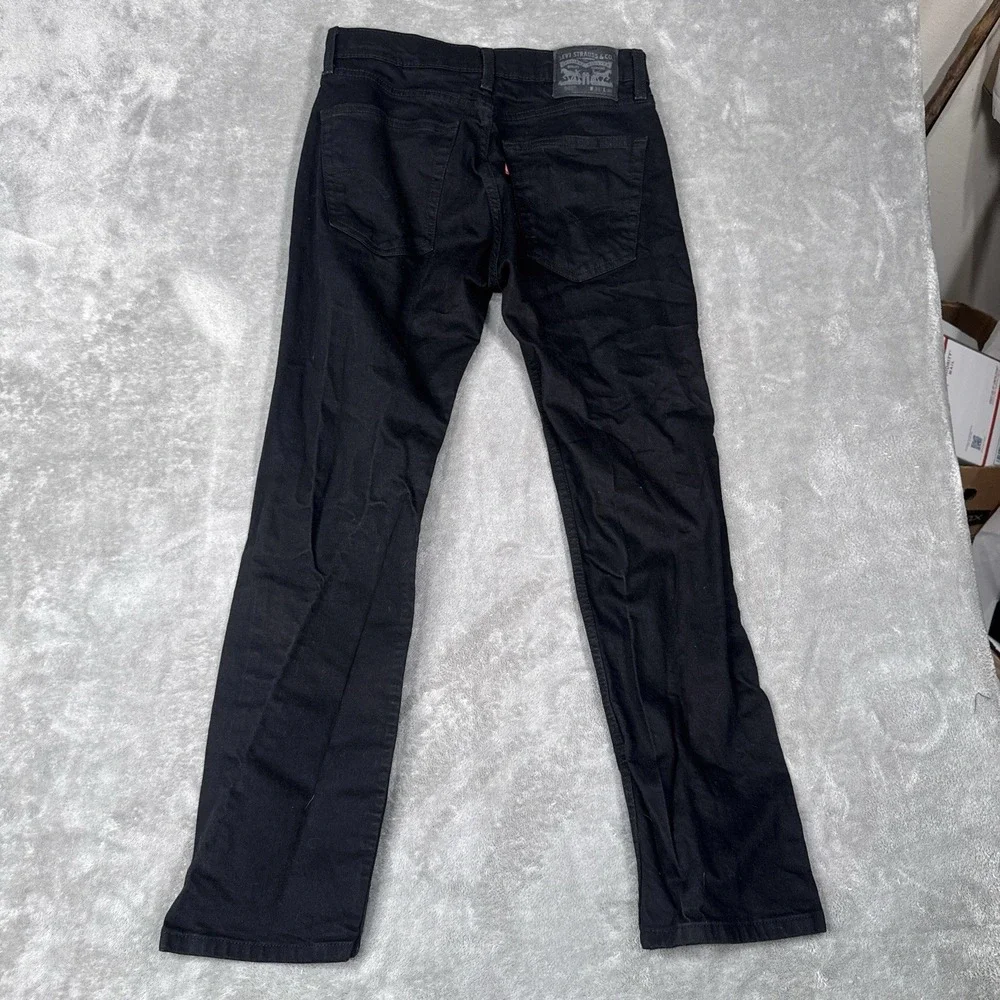 Levis‎ 505 Jeans 31x30 Black Denim Straight Fit Casual Workwear